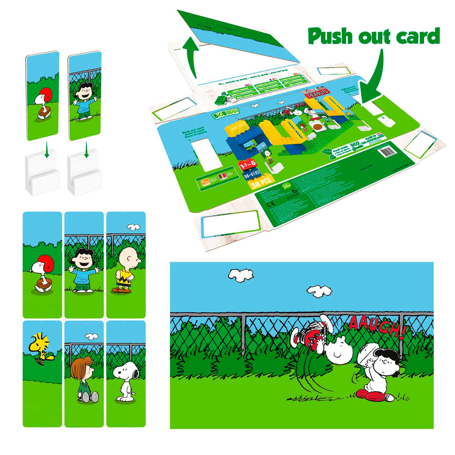 BiOBUDDi Snoopy -American Football, 38dlg.