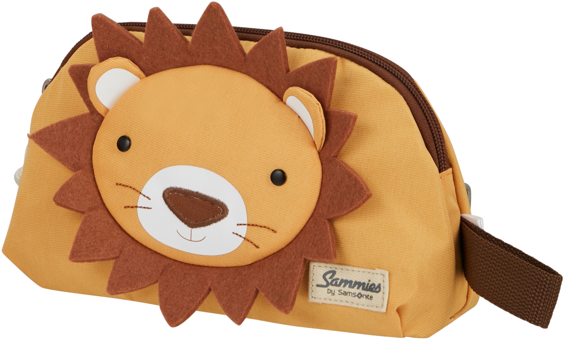 Samsonite Kulturbeutel »Happy Sammies ECO, Lion Lester« Reiseetui Waschtasche aus recyceltem Material