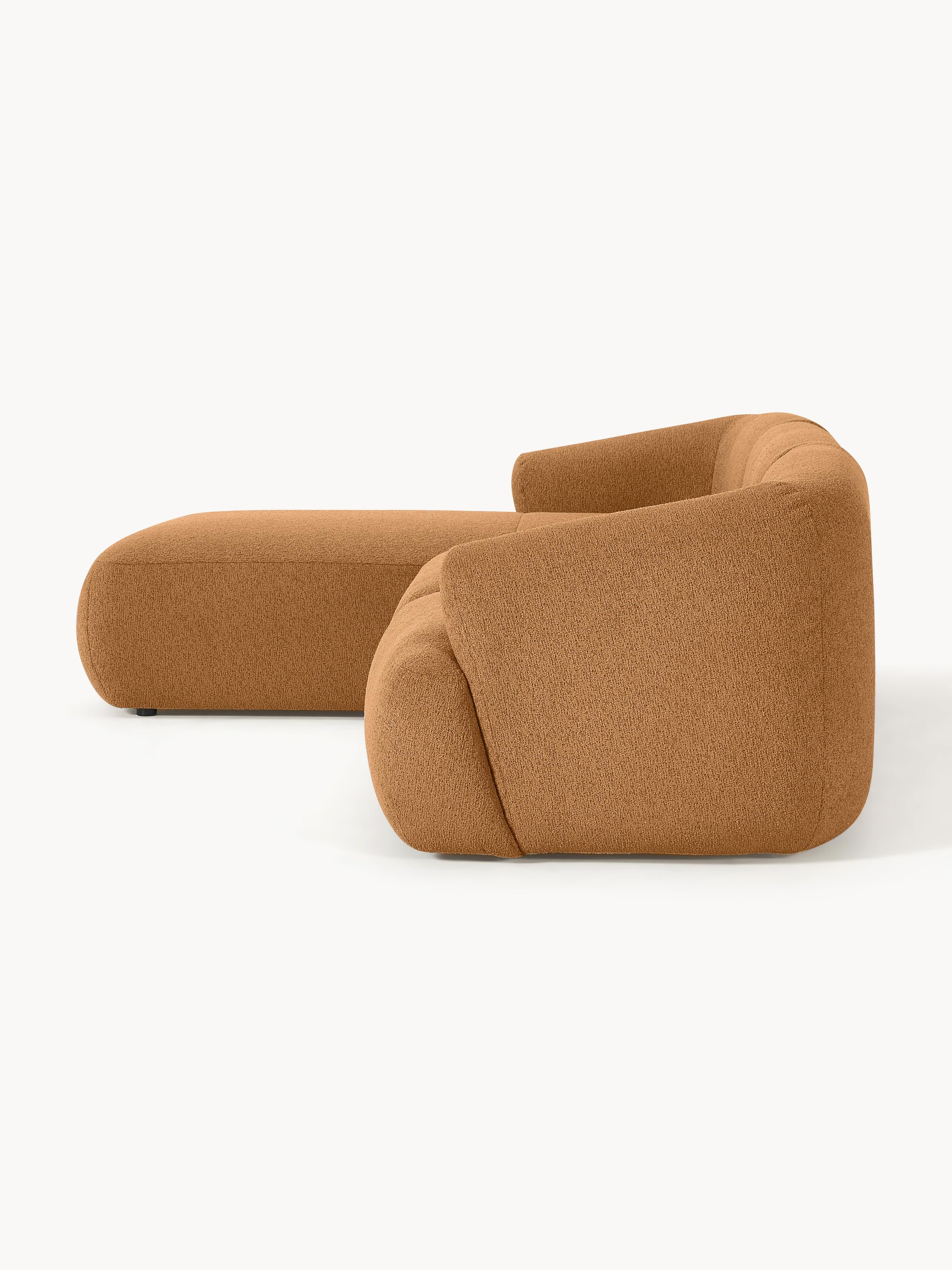 Modulaire bouclé hoekbank Sofia (3-zits)