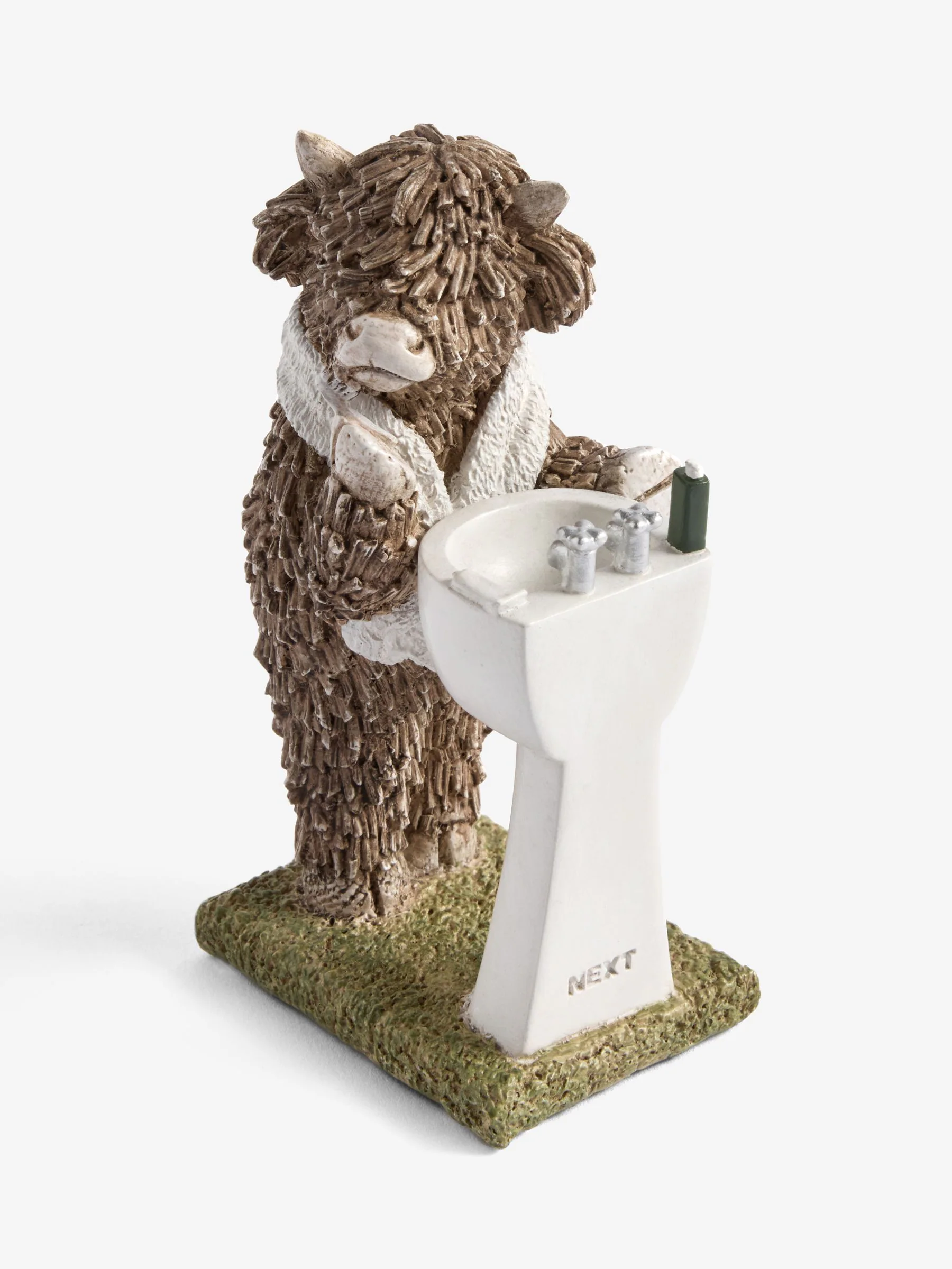 Hamish the Highland Cow badkamerdecoratie