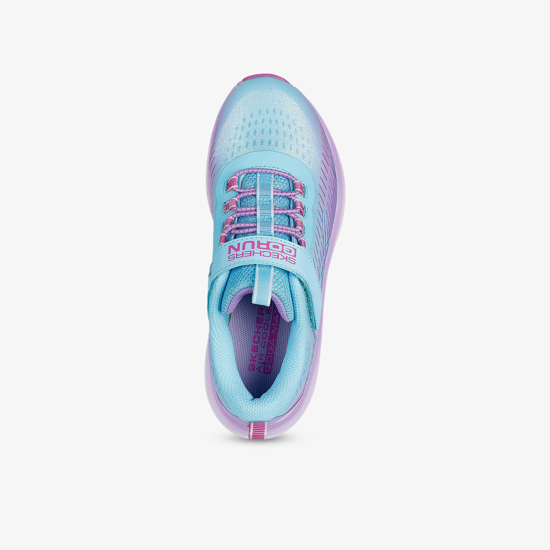SKECHERS GO-RUN ACCELERATE Kinder Sneaker Low türkis
