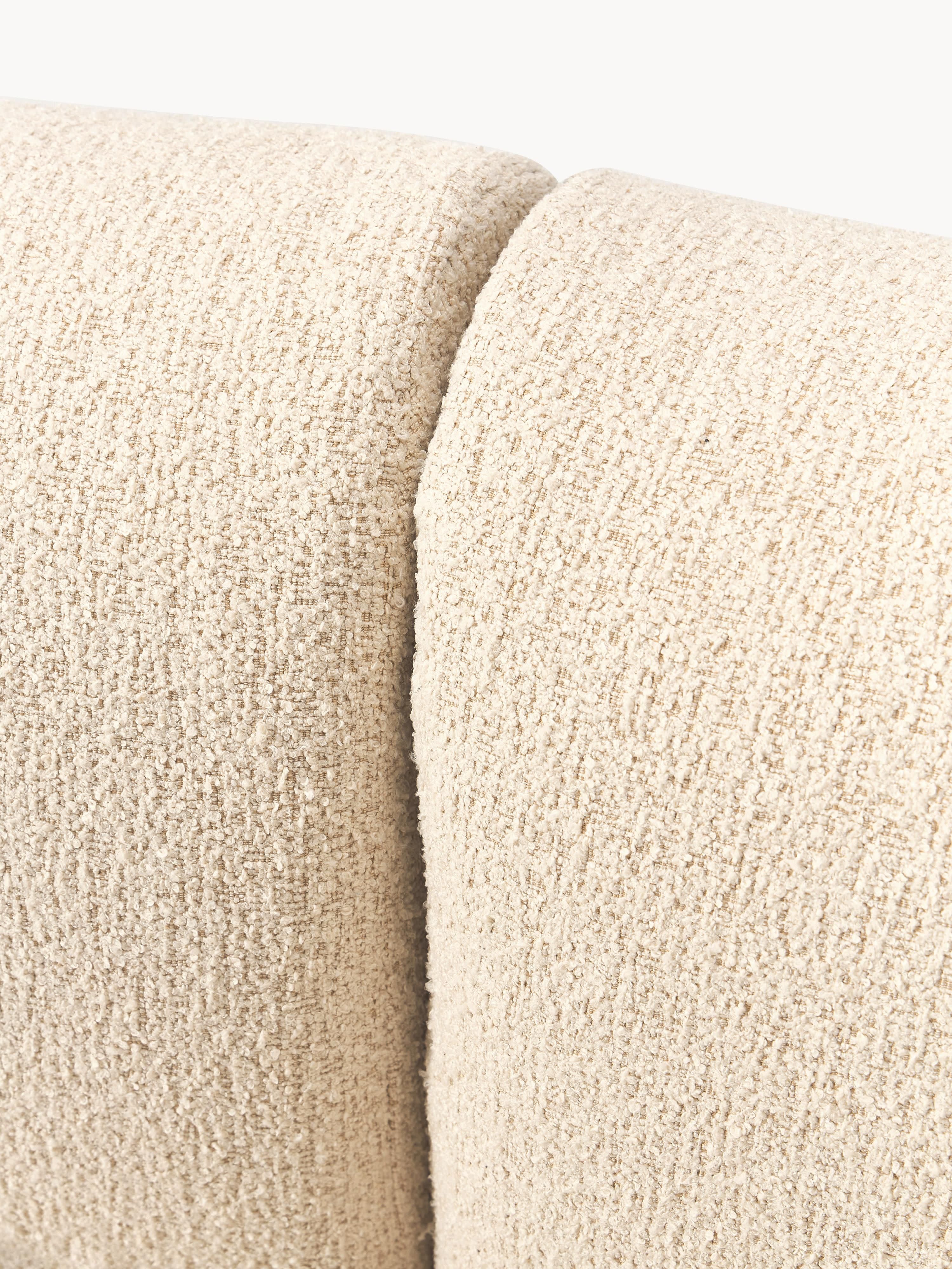 Modulaire bouclé hoekbank Sofia (3-zits)