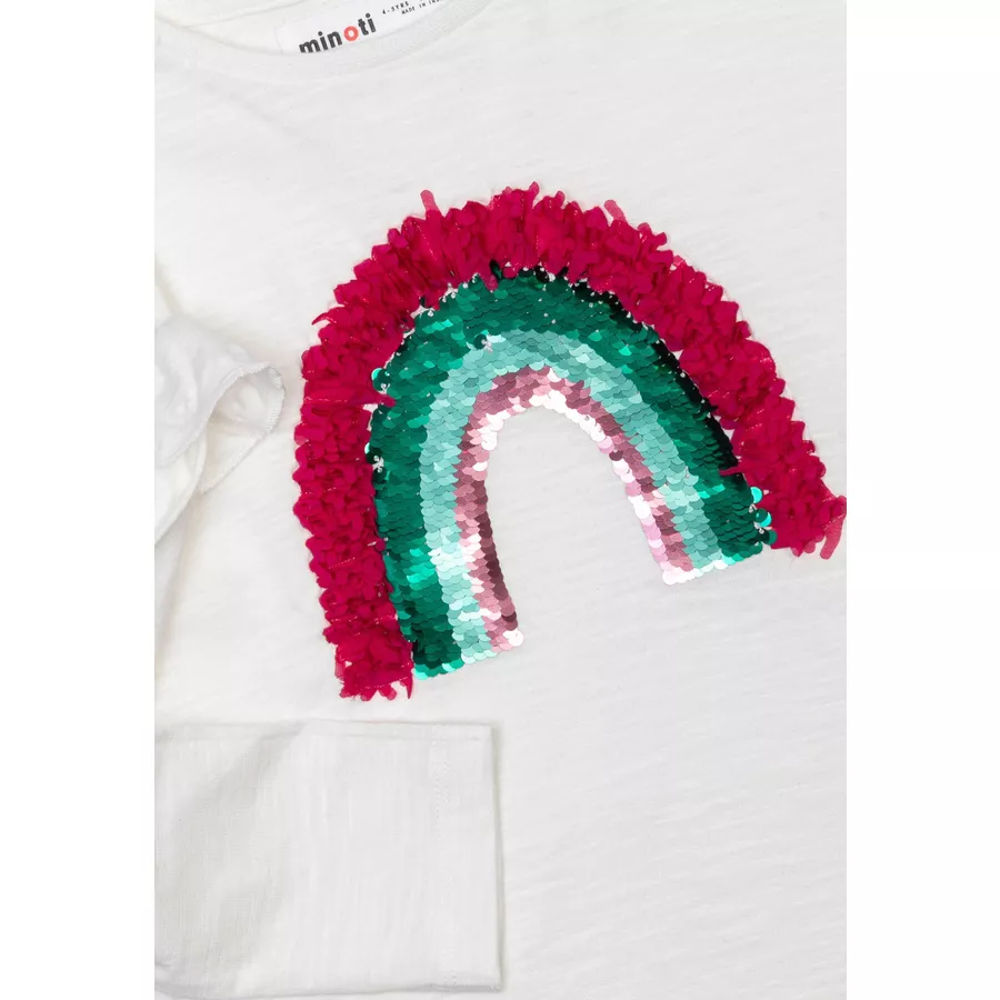 MINOTI Longsleeve Cremeweiß