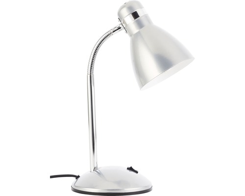 Tafellamp, 1-lichts, H 42 cm, Allison zilver