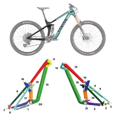 Canyon Strive CFR - 2022 - M - Glossy