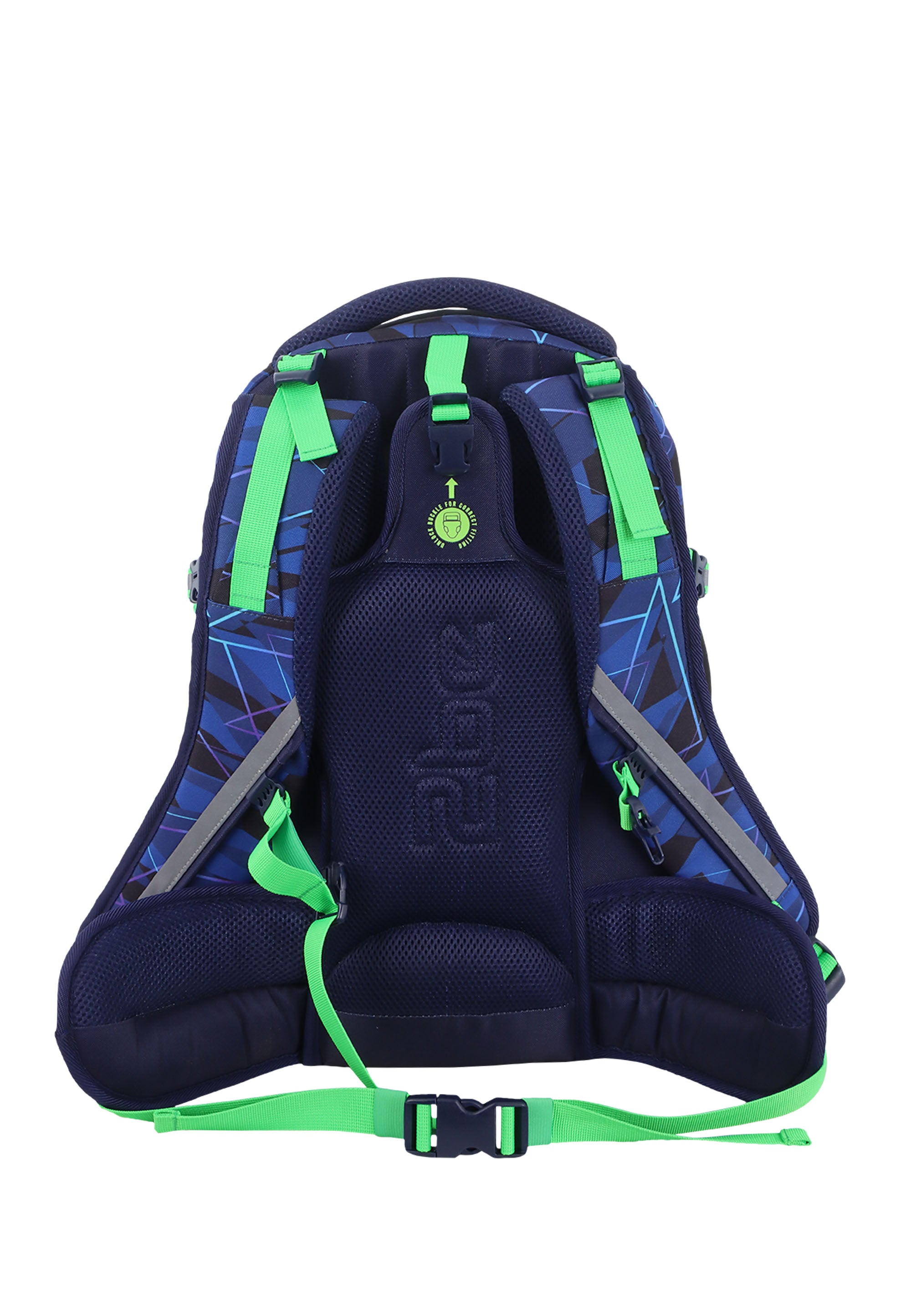 2be School Backpack Rugzak Marine Blauw