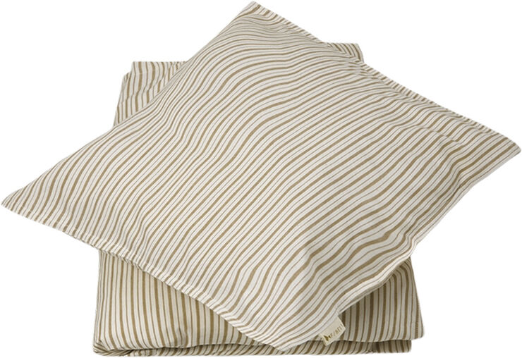 Fabelab Bedding Adult - Caramel Stripes Natural/caramel s