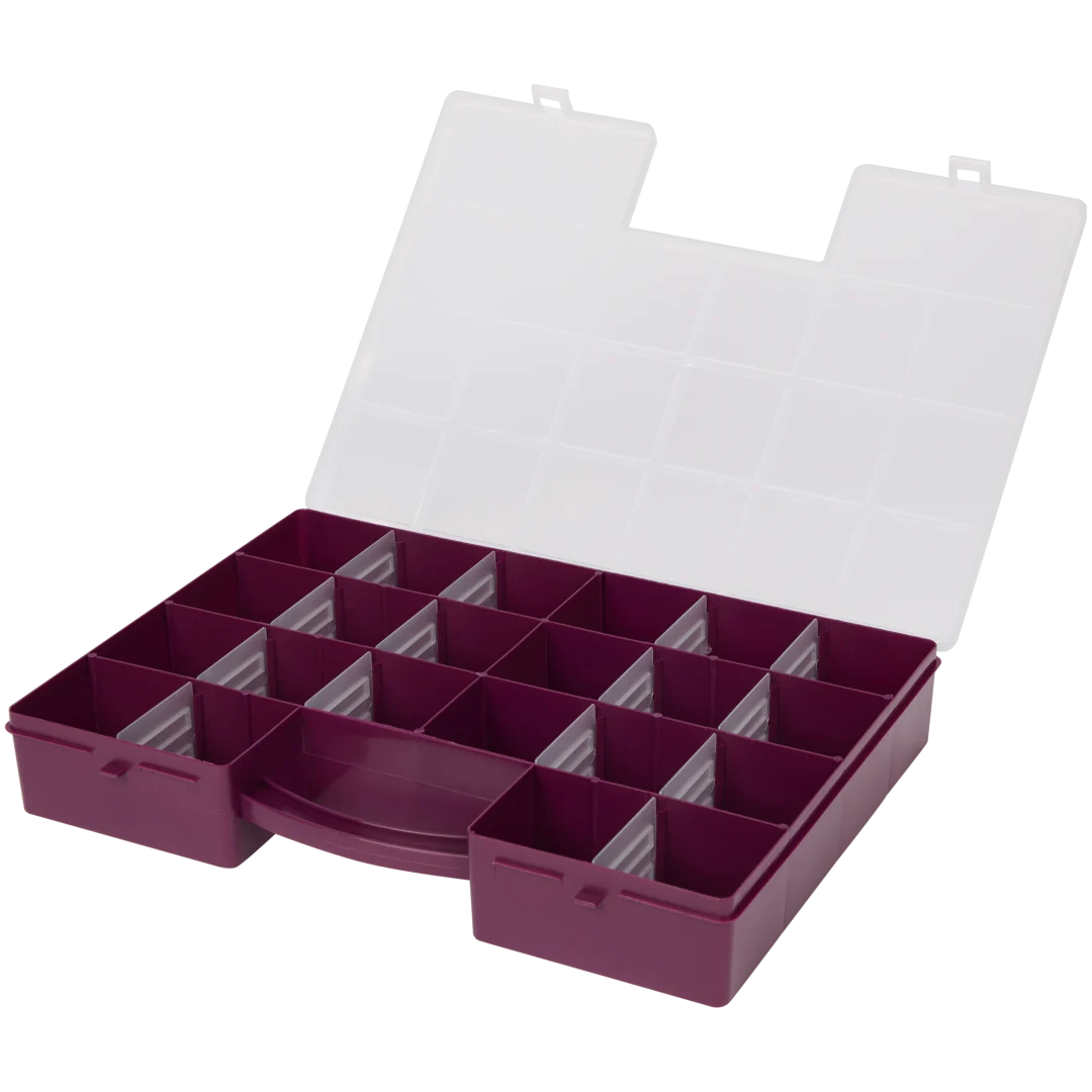 Plast1 organizer 35,5 x 25,5 x 5,5 cm | diverse kleuren
