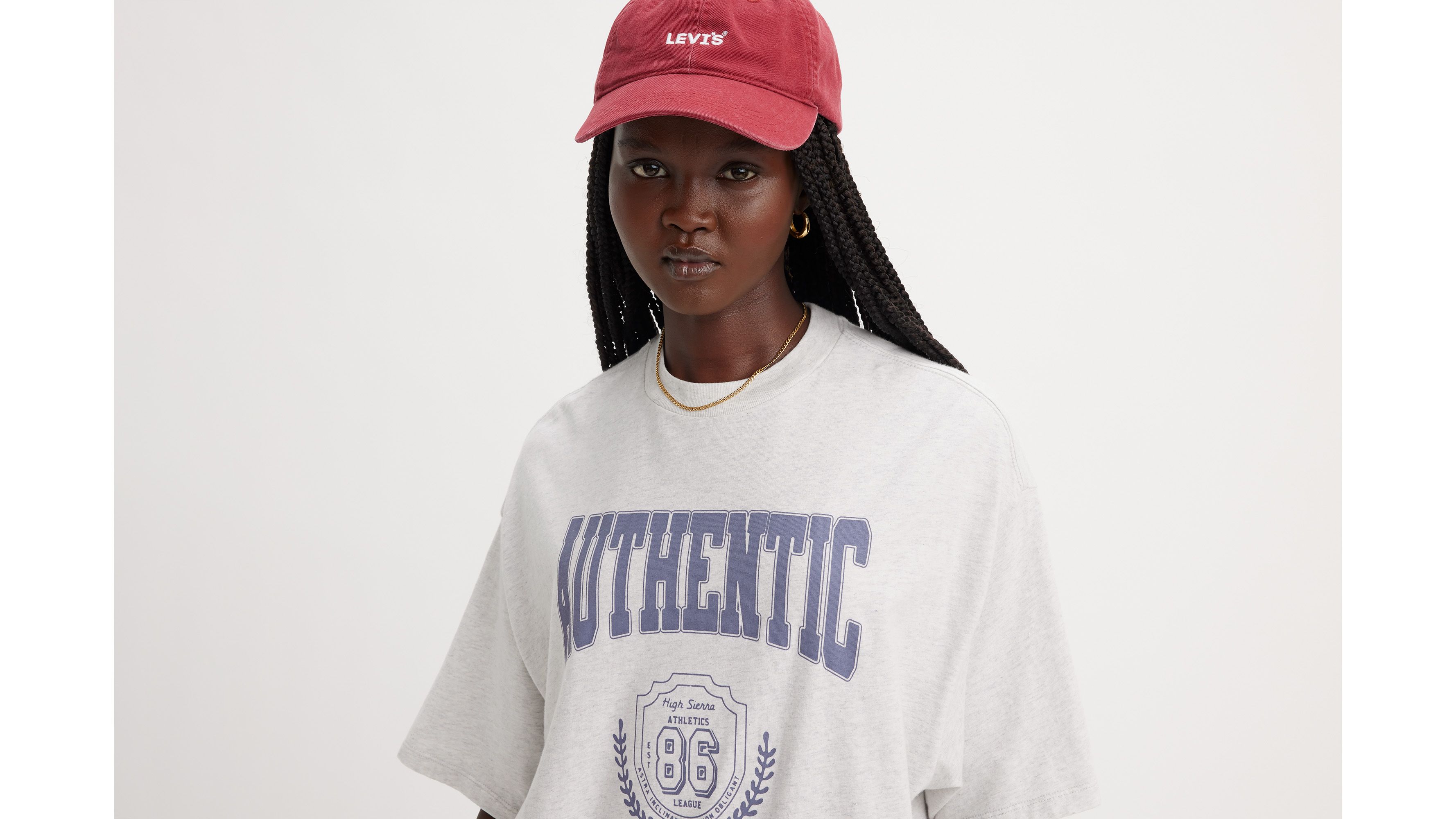 T-shirt graphique Short Stack - Authentic Orbit Heather - Gris