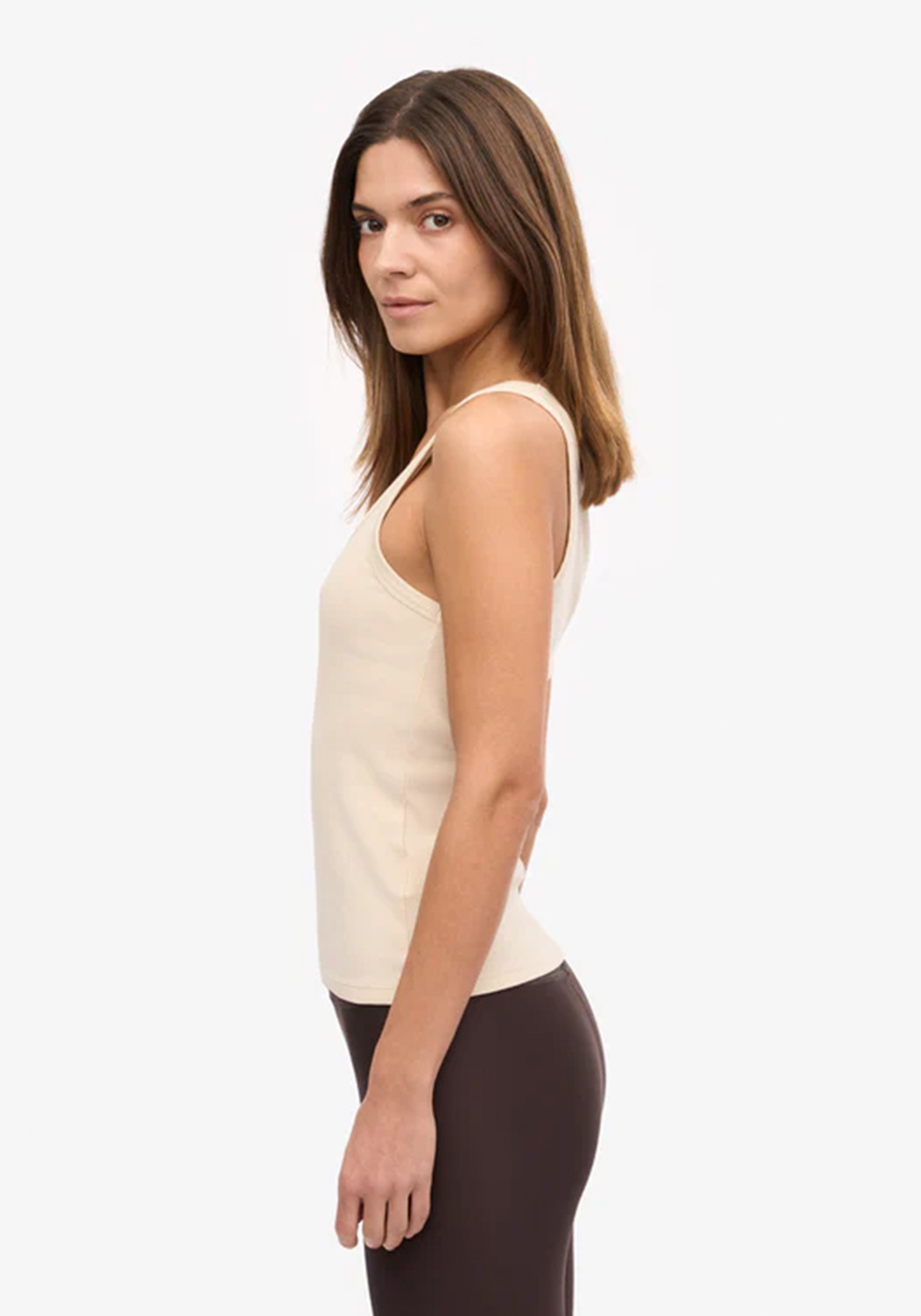 Colorful Standard Damen-Tanktop Ivory White
