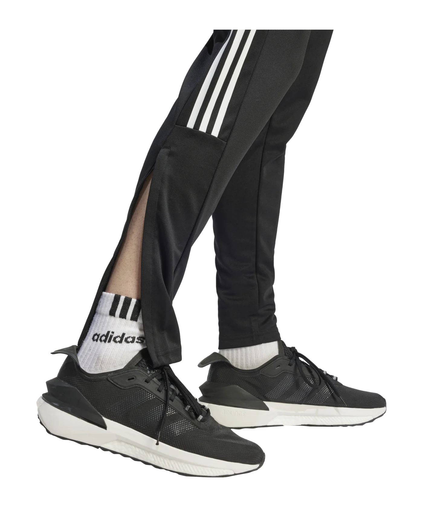 adidas Tiro Trainingshose Schwarz Weiss