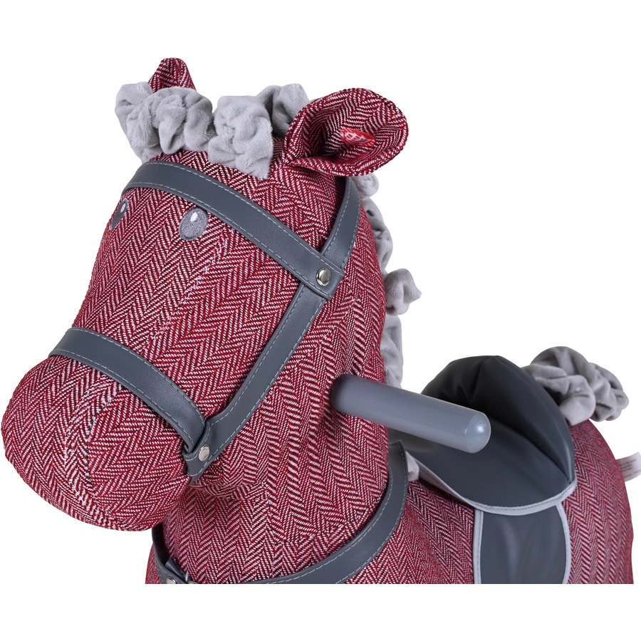 knorr toys® Schaukelpferd Pink horse rot