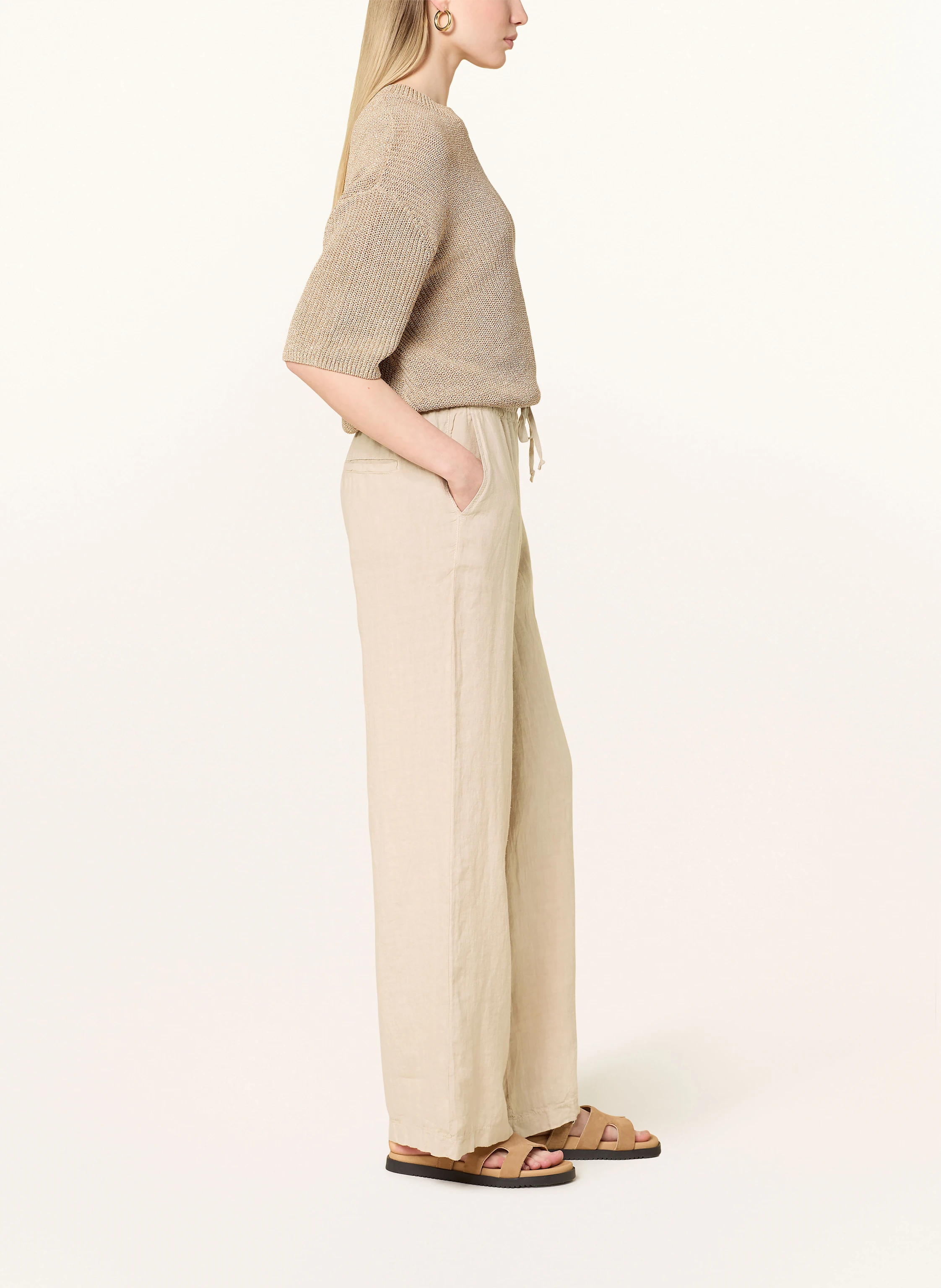 MARC AUREL Leinenhose