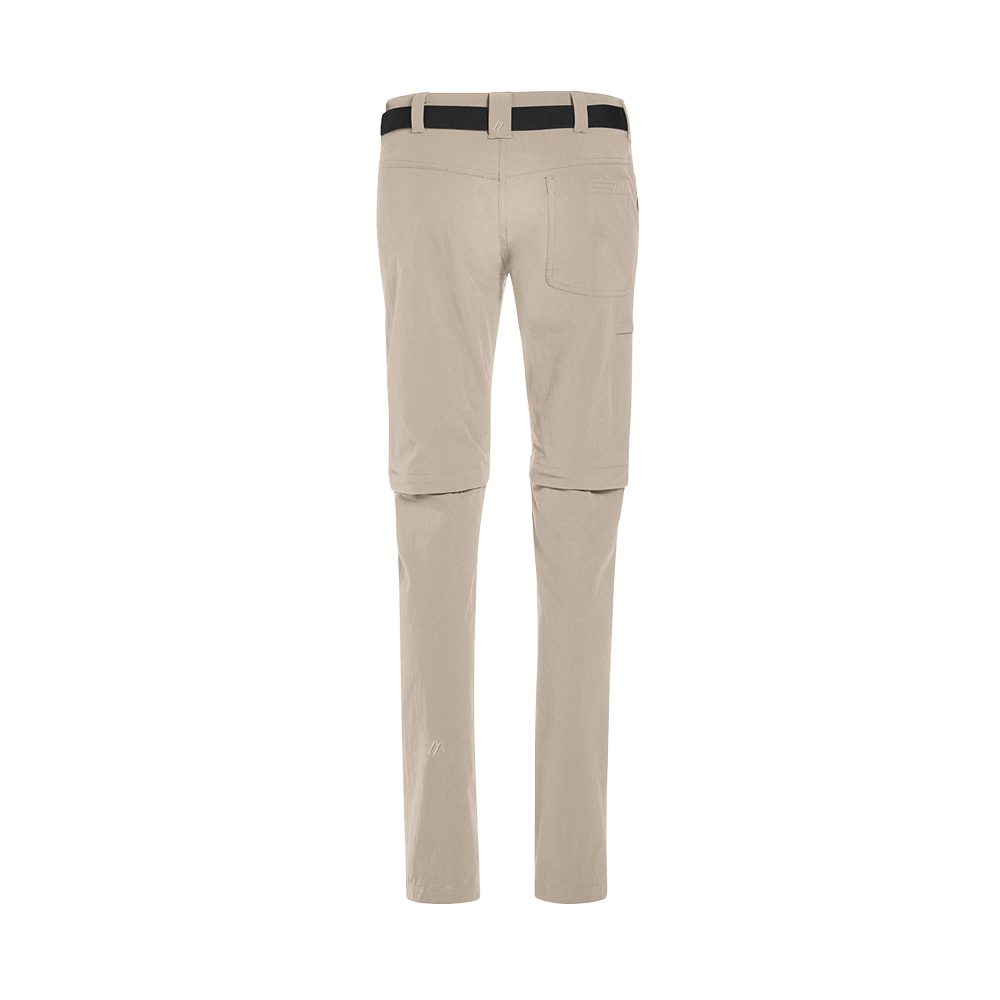 Maier Sports Inara Slim Zip Wanderhose Damen feather gray