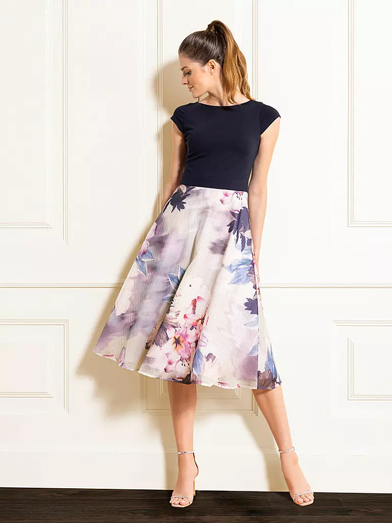 SWING Cocktailkleid blau