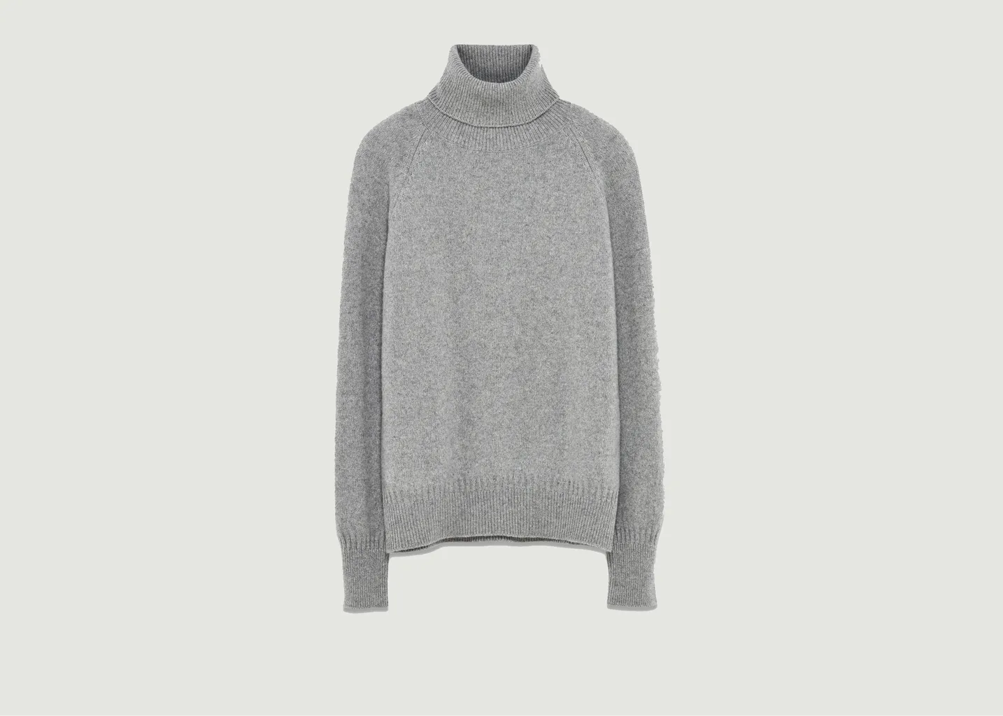 Pull Col roulé en Cachemire Tricot