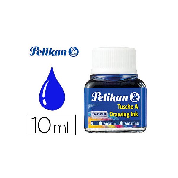 Pelikan Tinta da China 10ml Azul Escuro - 201582