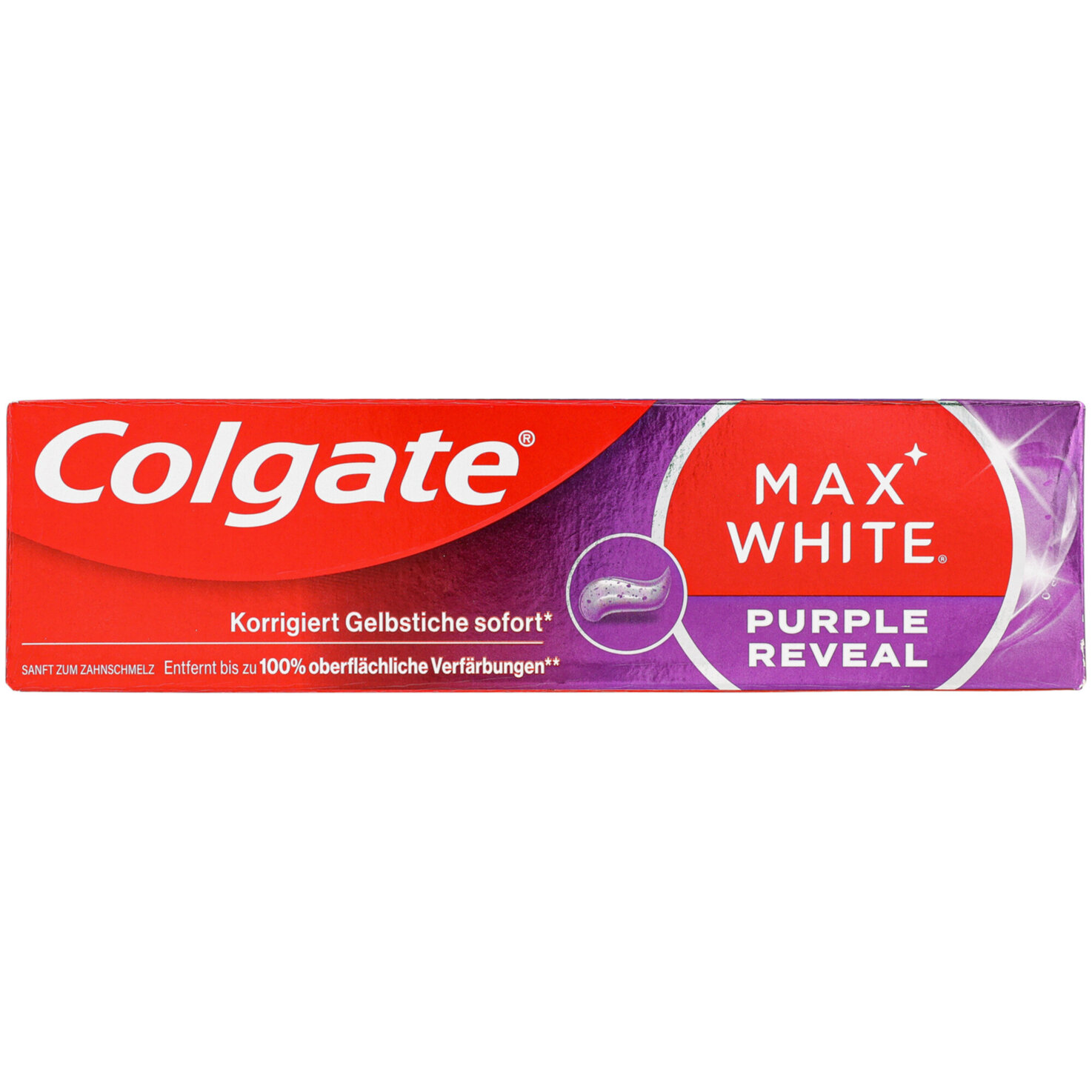 Colgate Max White Purple Zahnpasta