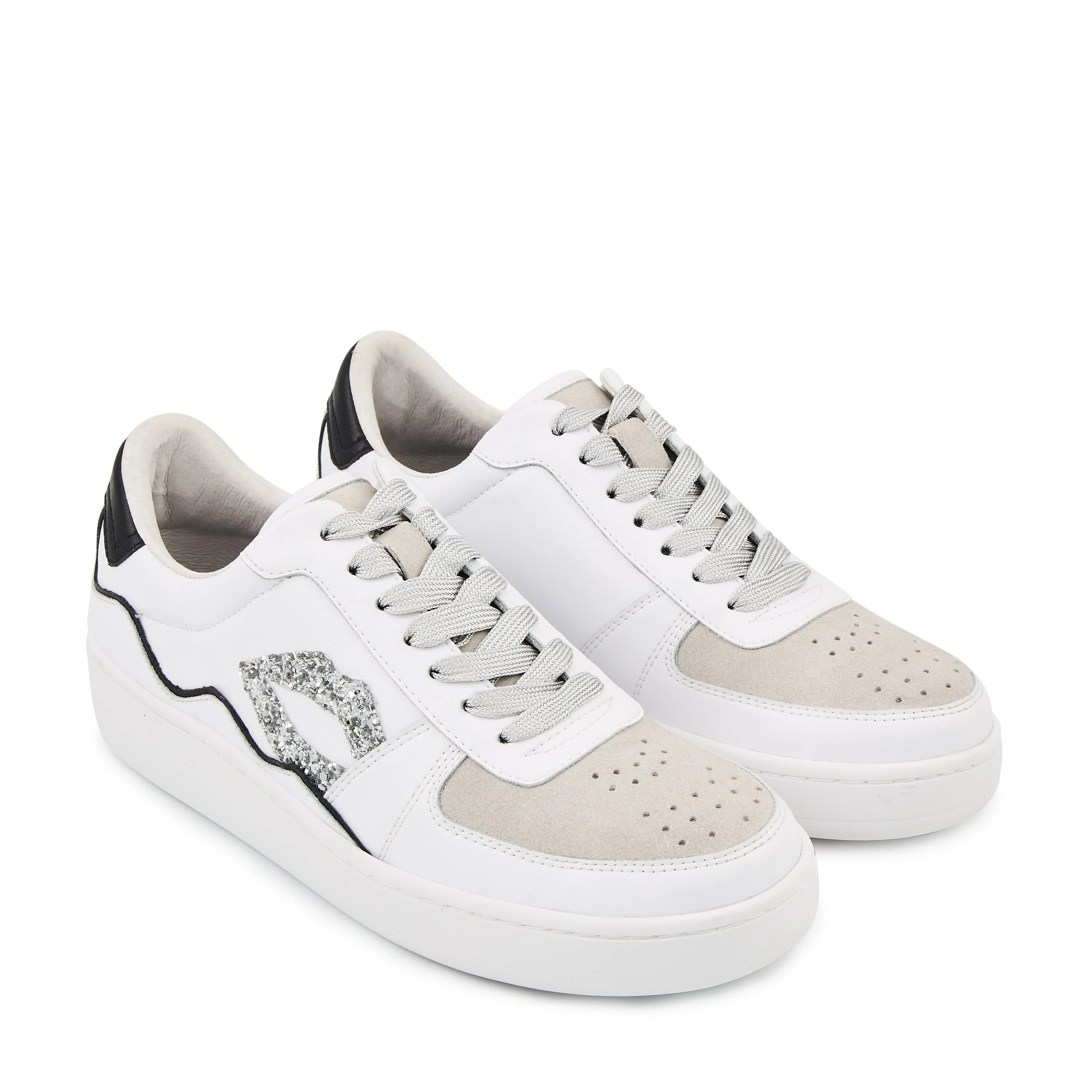 LOULOU - Sneakers en cuir | Blanc