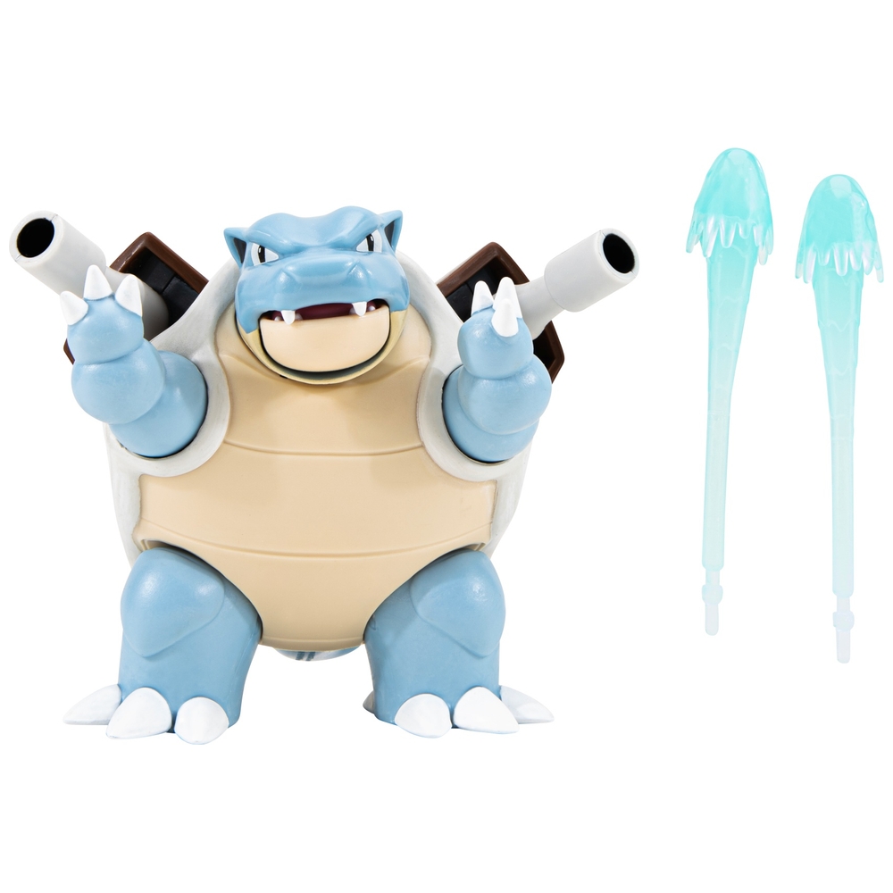 Pokémon Turtok 11 cm Kampf-Figur mit Wasserraketenkanone