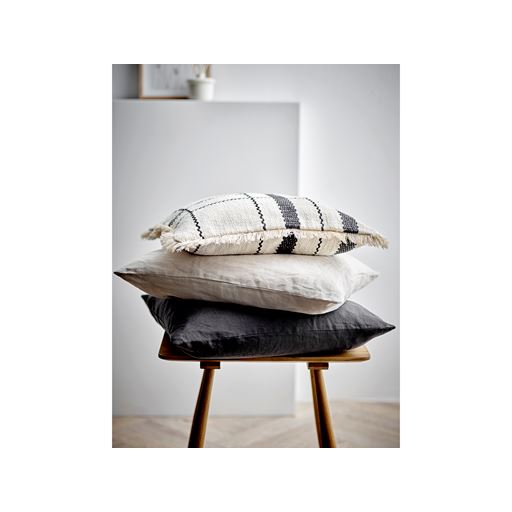 Södahl Linen Pude, Ash, 50x50 cm