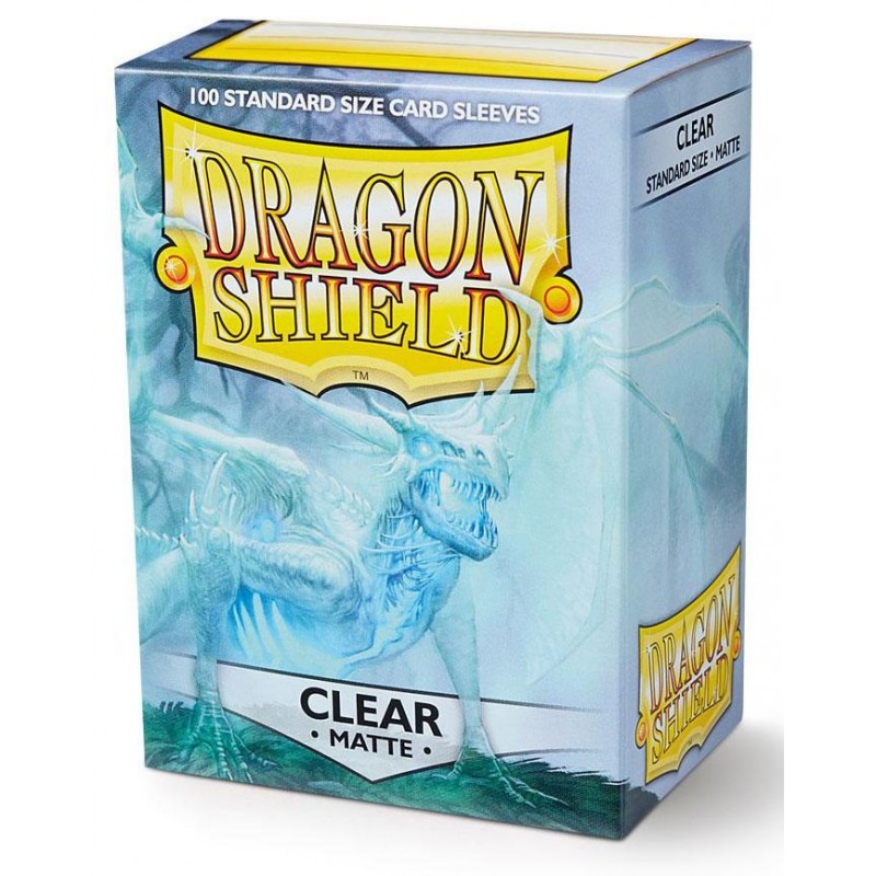 Dragonshield pochettes Clear Matte (100) - 63x88