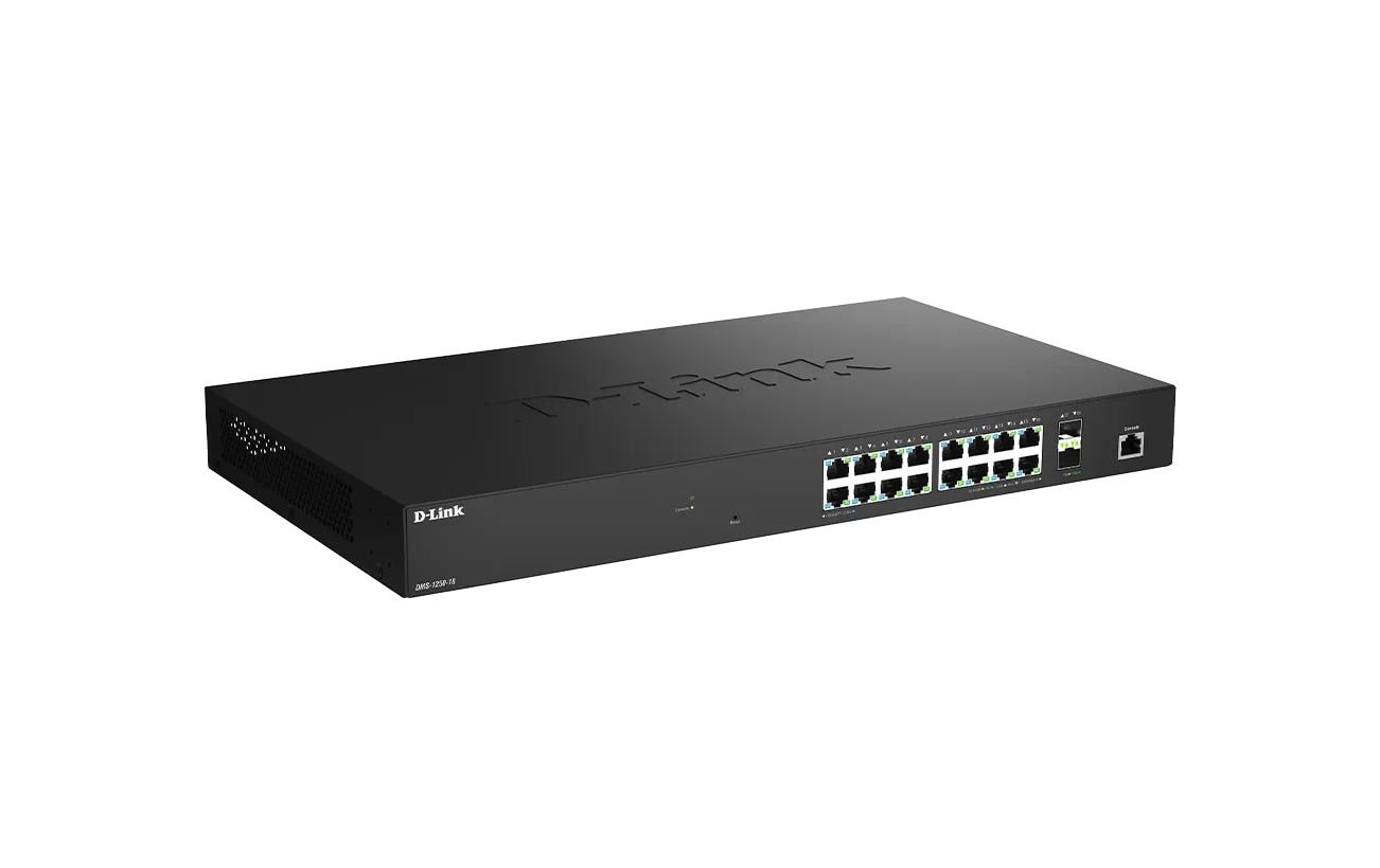 Switch DMS-1250-18 18 Port<br>18-Port 2.5G Smart Managed Switch