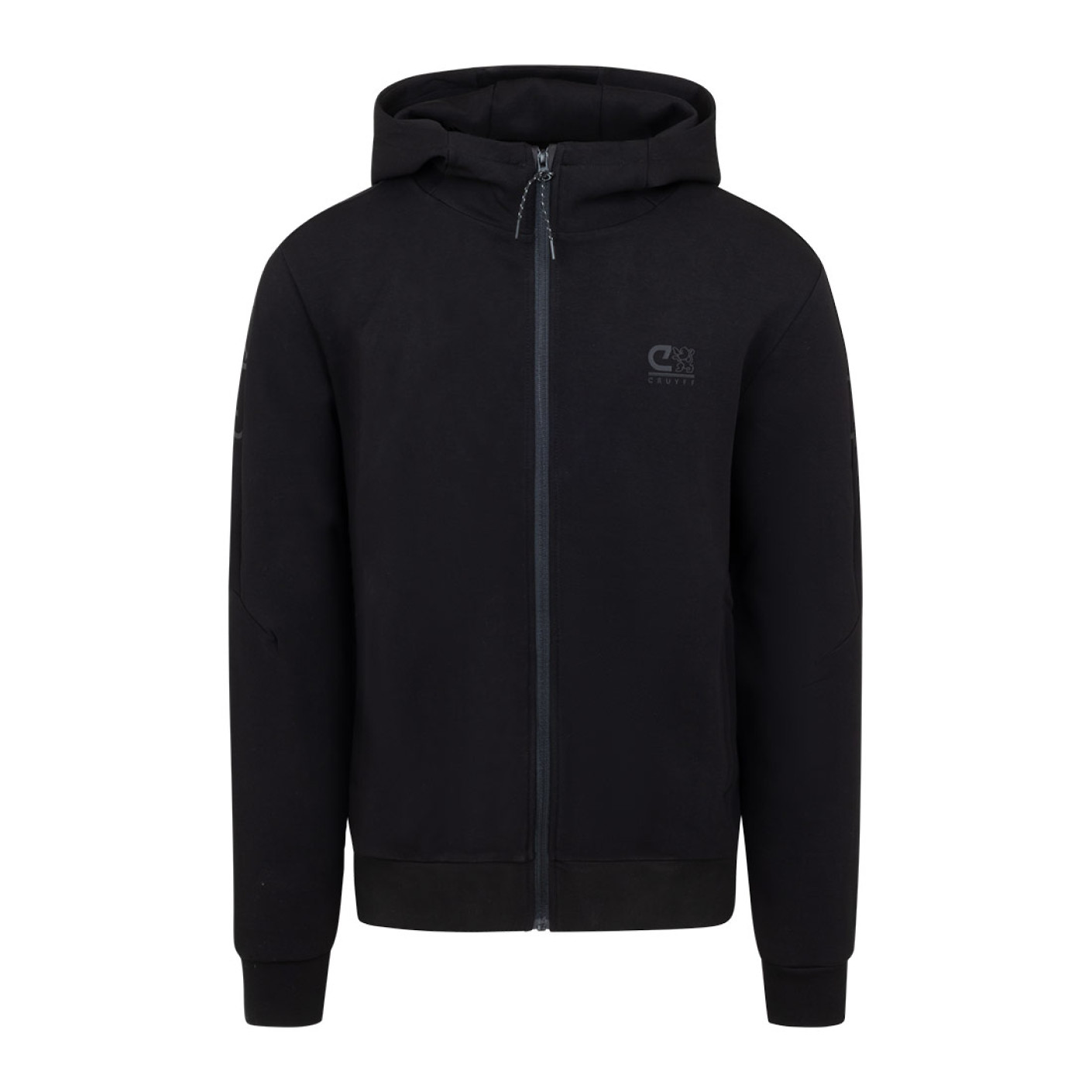 Cruyff Ignite Tape Hoodie Trainingspak Zwart Grijs