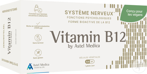 Vitamin B12 Fonctions Psychologiques Complément Alimentaire 96 Gélules