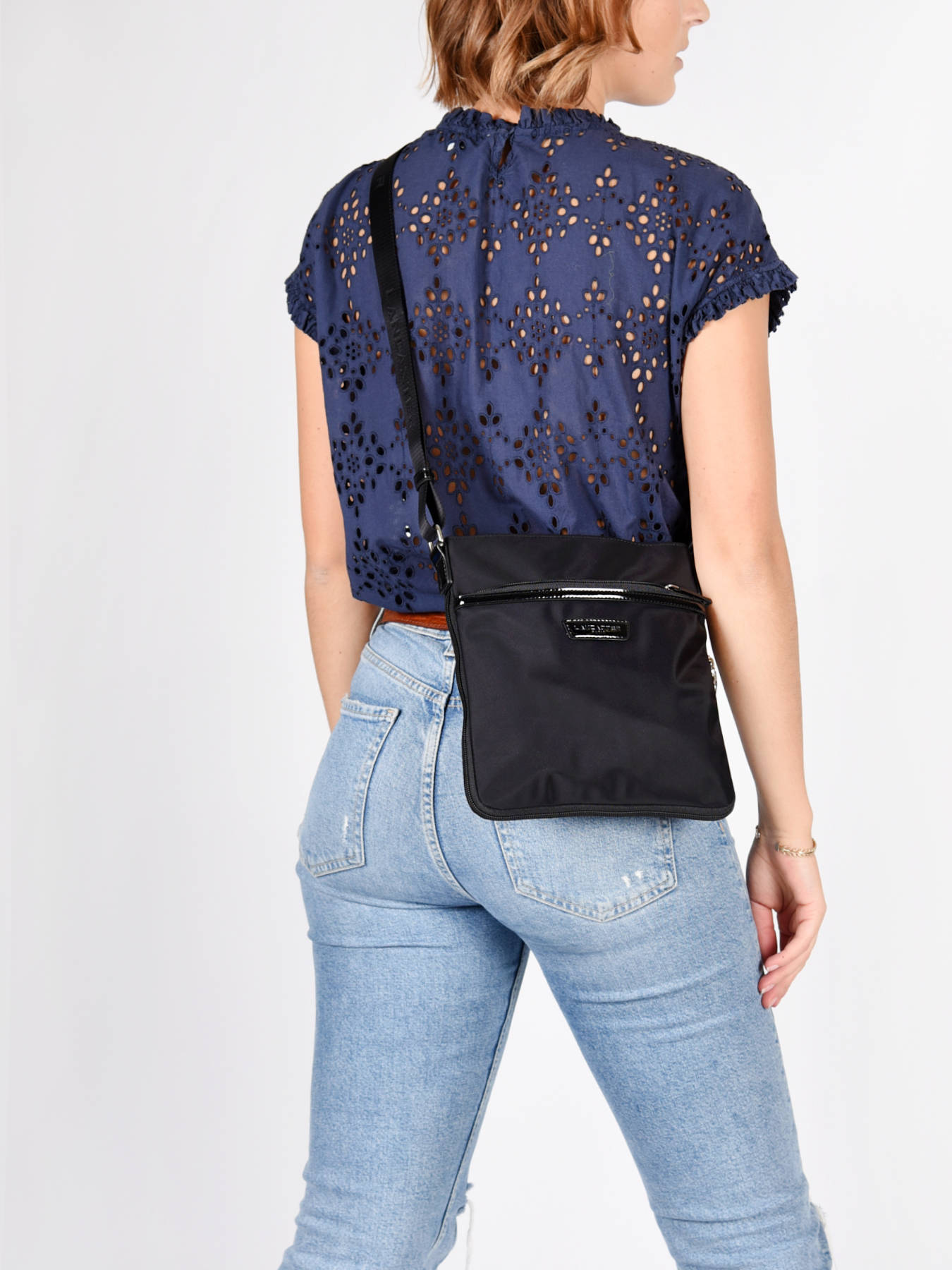 Sac bandoulire Basic vernis LANCASTER