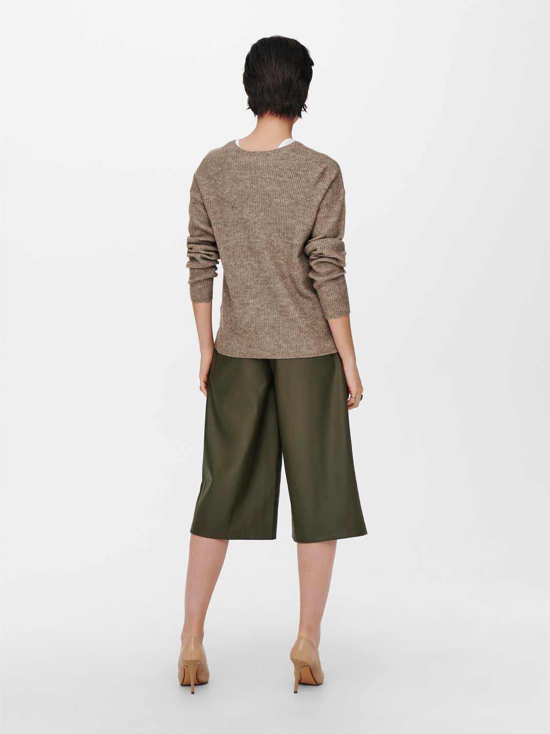 ONLCAMILLA Strickpullover Caribou