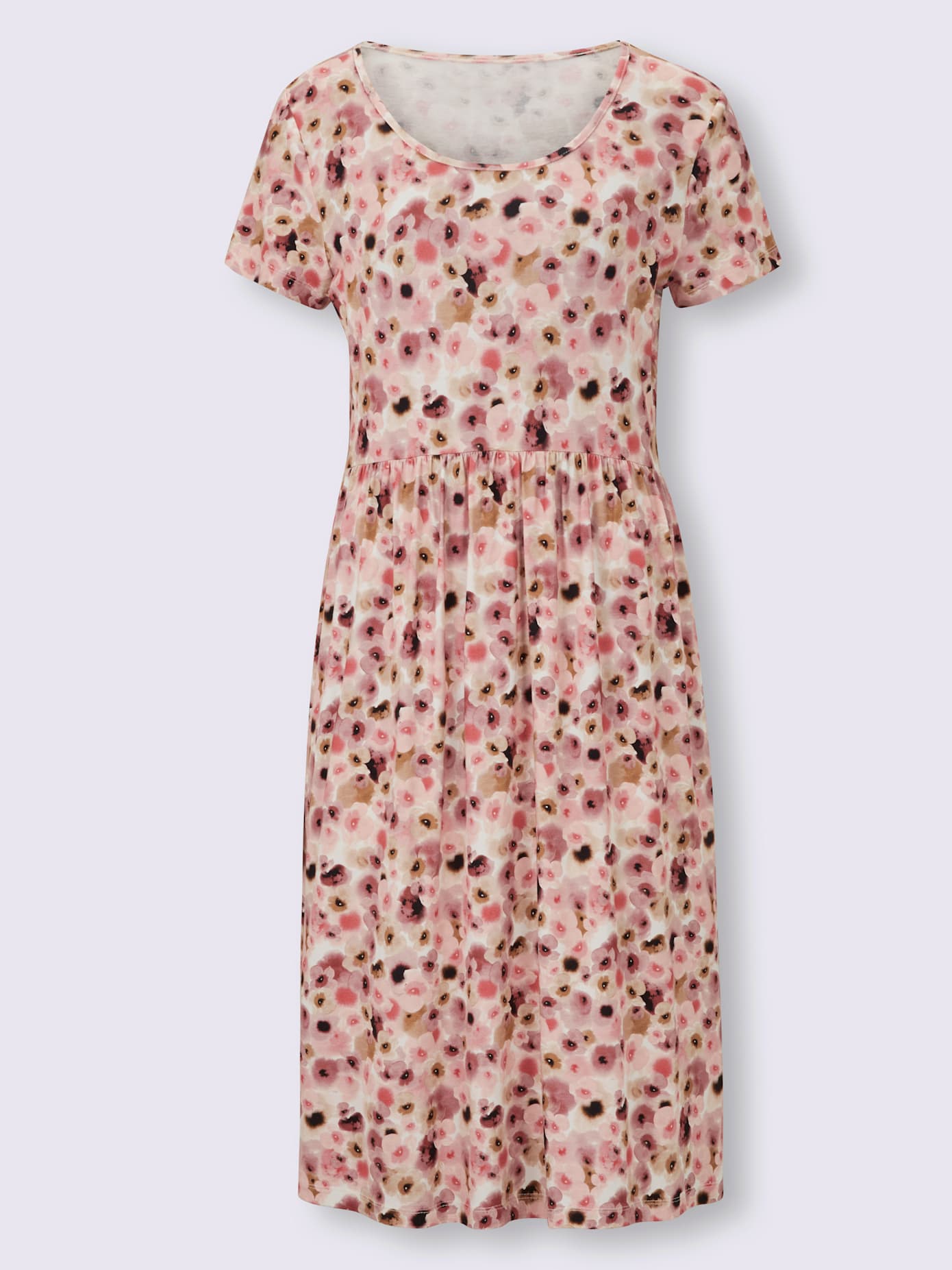 Robe en jersey viscose douce et fluide