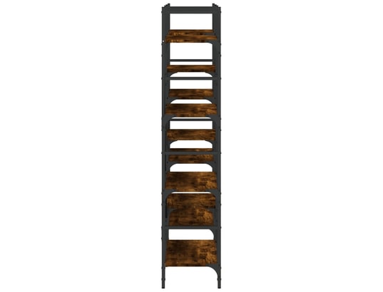 VIDAXL - Bibliothèque chêne fumé 160x28,5x136,5 cm bois d'ingénierie