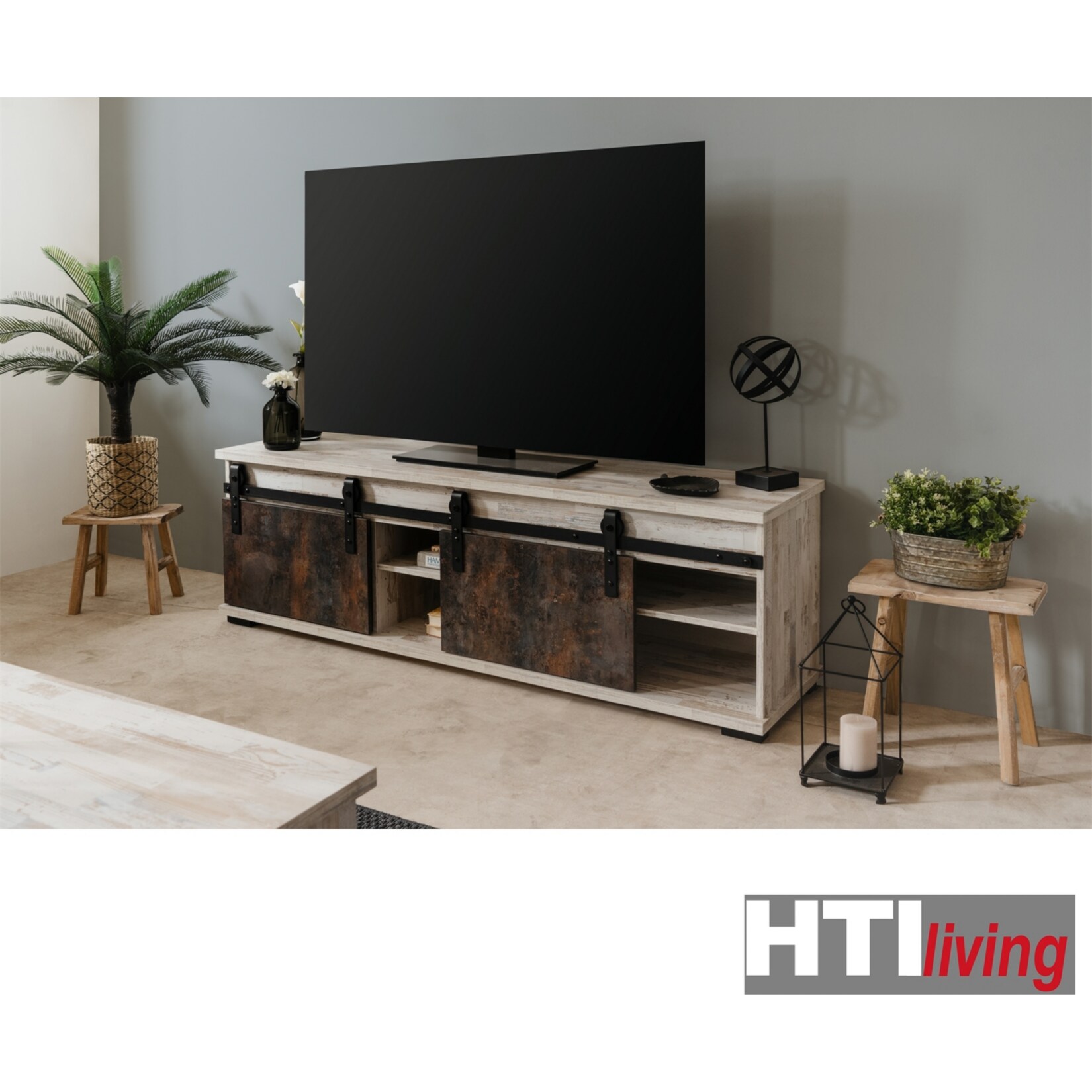 HTI-Living TV-Board Sevilla mit 6 Fächern