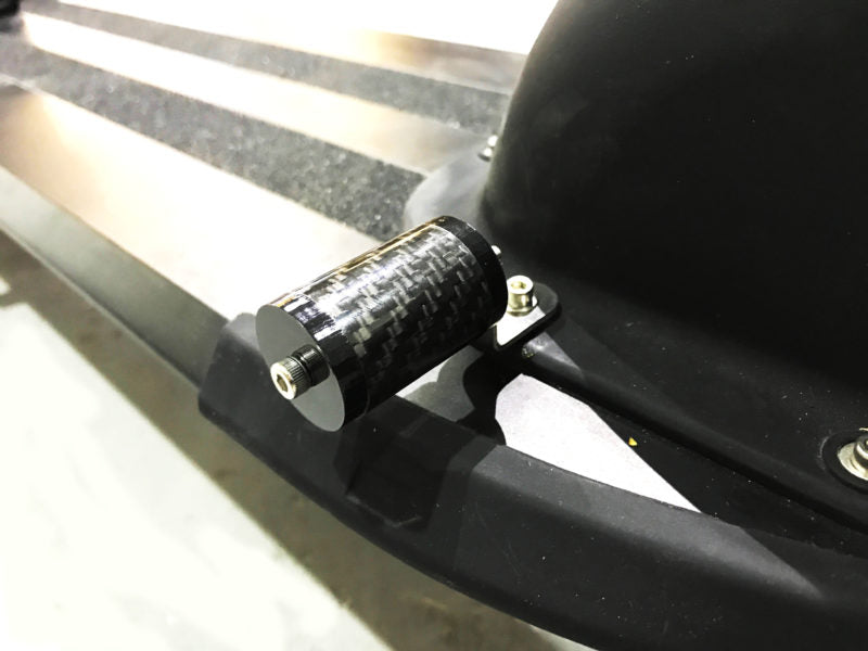 Support de Lampe arrière pour Trottinette Electrique en fibre de carbone - Carbon Revo