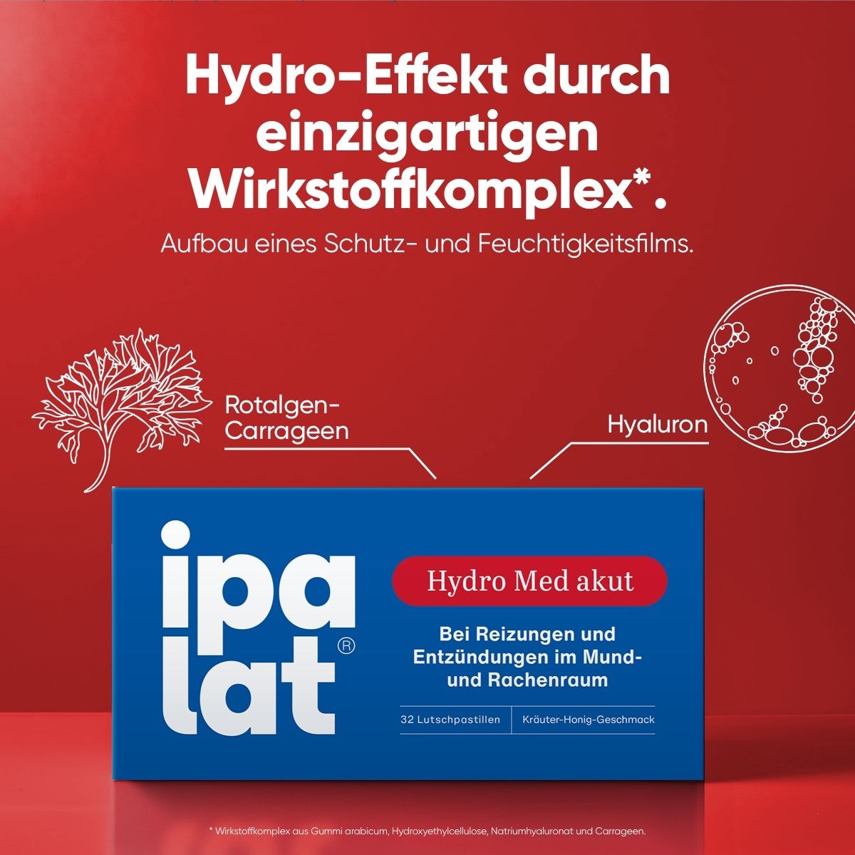 IPALAT Hydro Med akut Lutschpastillen