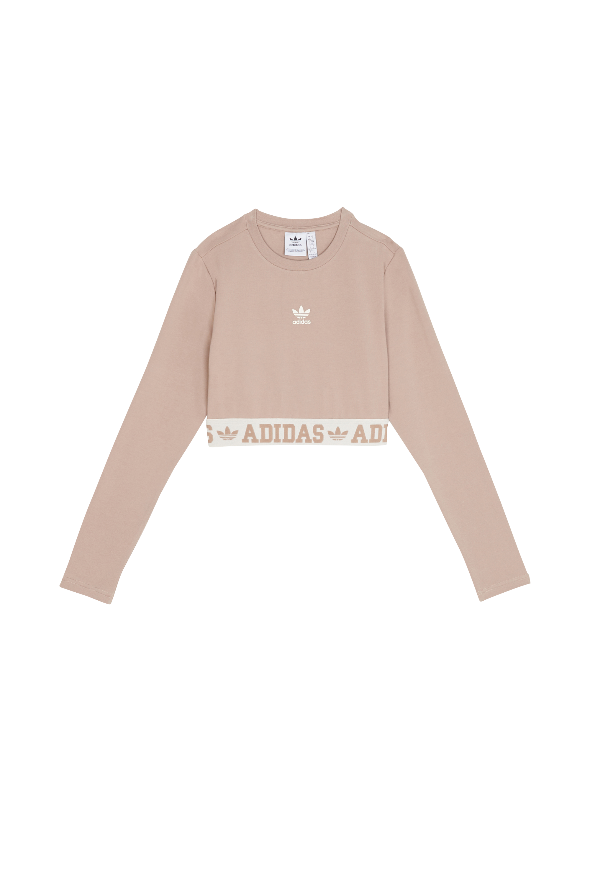 ADIDAS t-shirt  SLIM LS TEE Marron
