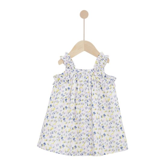 Robe à manches courtes   Lilas en fleur        de               Marèse