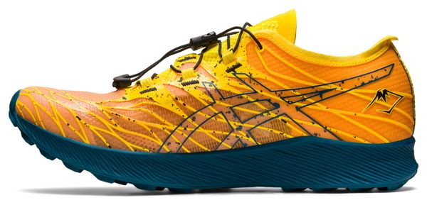 Chaussures de Trail Running Asics FujiSpeed Jaune Bleu