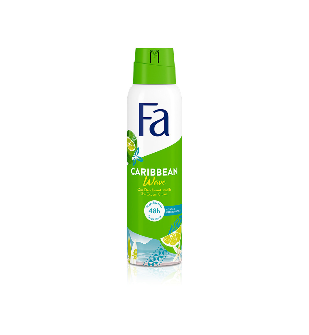 Fa Deodorant spray caribbean lemon (150 ml)
