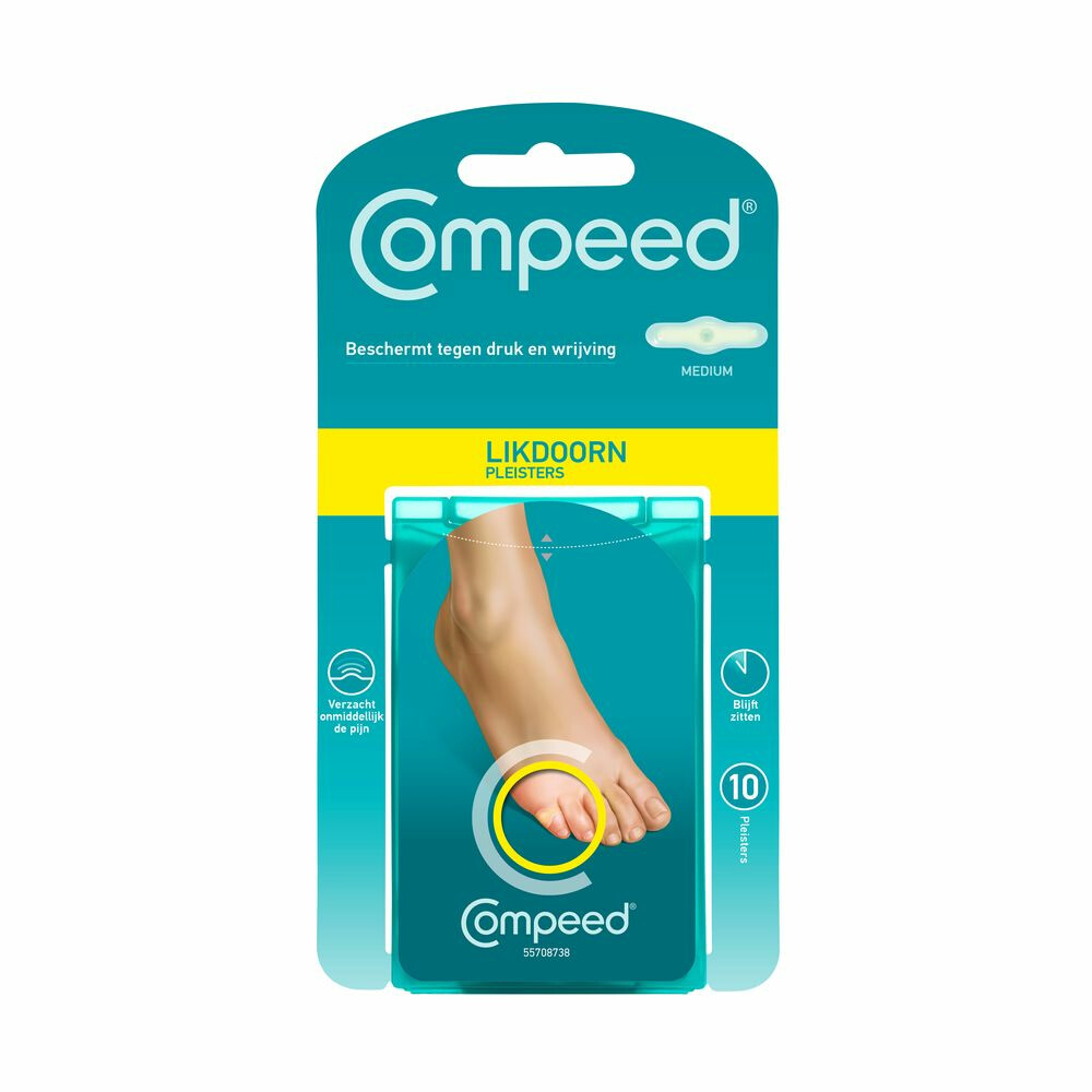 2x Compeed Likdoornpleister Medium10 stuks