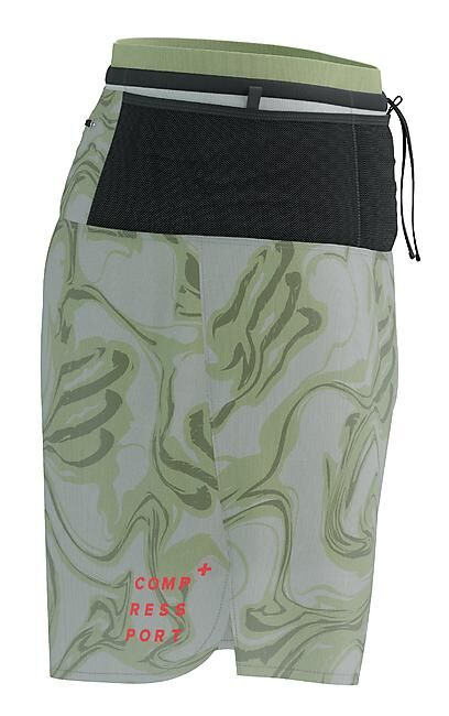 COMPRESSPORT - SHORT/CUISSARD TRAIL RACING 2 IN 1 SHORT M