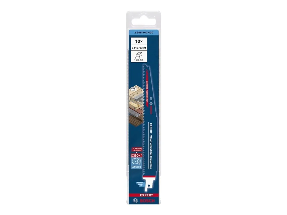 Bosch BAJONETSAVKLINGE S1167XHM WOOD/MET 10STK