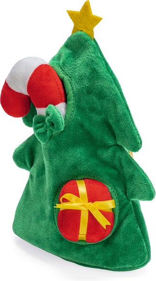 Beeztees hondenspeelgoed kerstboom groen 24 x 16,5 x 7 cm