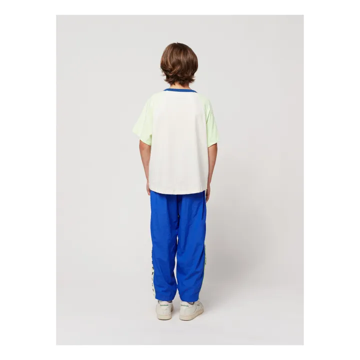 Bobo Choses Jogger Coton Bio Bicolore | Bleu