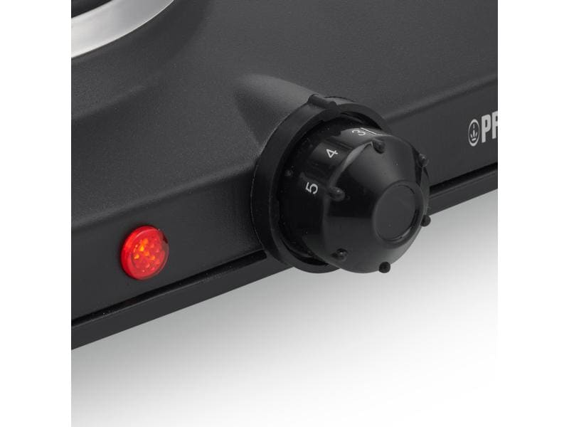 Princess Doppelkochplatte 303021 2000 W Doppelte Cerankochplatte