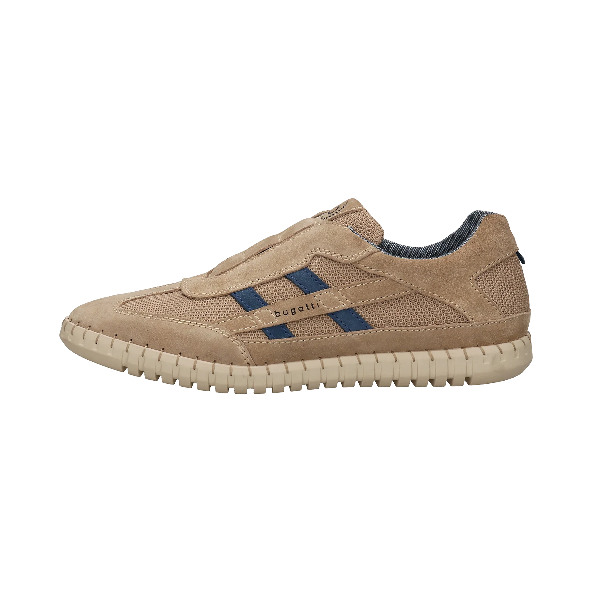 Leder Slip on beige