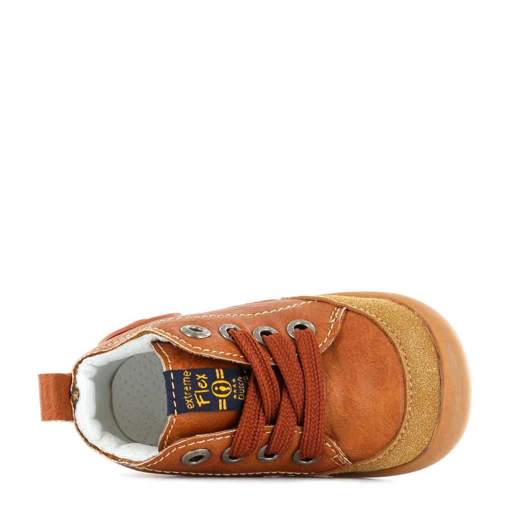 Shoesme BF8W001-Fleren babyschoenen cognac