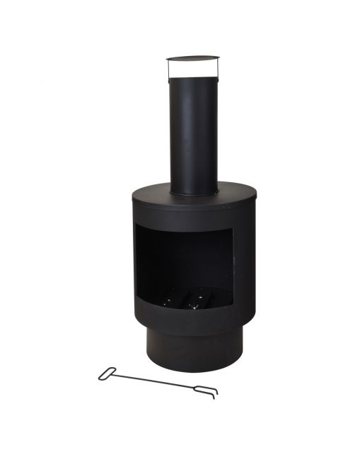 Homestyle Terrashaard Staal - Tuinhaarden - 115 cm