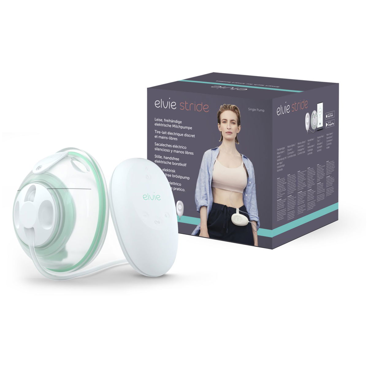 elvieelvie   Stride Elektrische Milchpumpe Einzeln